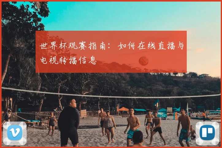 世界杯观赛指南：如何在线直播与电视转播信息